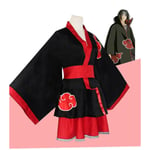 Naruto Blast Cosplay Vattenvirvel Naruto Gryning Organisation Cosplay Anime Kostym [DmS] red XL