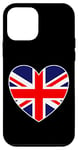 iPhone 12 mini I Heart United Kingdom - Fun English, Scottish, Welsh, Irish Case