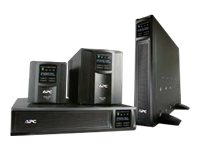 APC - UPS - 1.2 kW - 1500 VA - Ethernet 10/100, RS-232, USB - utgångskontakter: 8 - 2U - med APC UPS Network Management Card AP9631