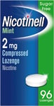 Nicotinell Nicotine Lozenge Quit Smoking Aid Sugar Free Mint Flavour 2 mg 96 Pcs