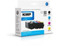 Kmp Multipack H176vx - 4-Pack - Xxl-Storlek - Svart, Gul, Cyan, Magenta - Kompatibel - Bläckpatron (Alternativ För: Hp 903Xl, Hp T6m03ae, Hp T6m07ae, Hp T6m11ae, Hp T6m15ae) - För Hp Officejet 6951, 6954, 6962  Officejet Pro 6960, 6961, 6970, 6971,