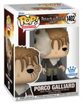 Figurine Funko Pop - L'attaque Des Titans (Snk) N°1402 - Porco Galliard (71251)