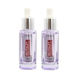 L'Oreal Revitalift Filler Serum 1.5% Hyaluronic Acid 30ml x 2 (Blemished Box)