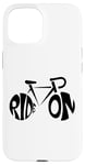 Coque pour iPhone 15 Ride On - Vélo - Cyclisme