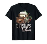 Disney Pixar Cars Tow Mater Christmas Wishes Portrait T-Shirt