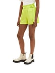 TOM TAILOR Denim Ladie's 1035702 Bermuda Shorts, 24702-Neon Lime, XXL