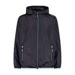 CMP - Veste Kid G avec capuche anti-pluie, Anthracite-Eau, 104