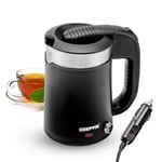 Electric Travel Kettle Double Layer Car Truck & Home Multiuse Kettle 1100W 0.5L