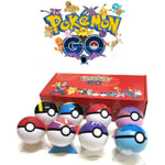 8 Set Pokéboll+ Pokemon Figurer+8 Bas Bäst Födelsedags