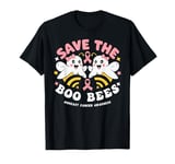 Save The Boo bees BooBees Breast Cancer Halloween T-Shirt