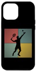 Coque pour iPhone 14 Pro Max Tennis Balls Joueur de tennis Vintage Tennis