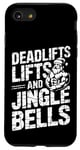 iPhone SE (2020) / 7 / 8 Funny Deadlifts and Jingle Bells Santa Claus Gym Fitness Pun Case