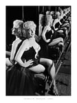 Editions Braun W08121 Photography Collection Marilyn Monroe, 1955 Affiche Papier Noir 60x80 cm