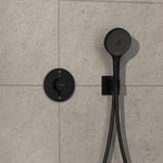 Hansgrohe ShowerSelect Comfort S dusjbatteri, sort