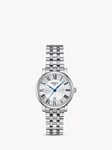 Tissot T1222101103300 Women's Carson Date Metal Strap Watch, Silver