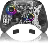 Contrôleur Sans Fil Pour Nintendo Switch Avec Optiques Rgb,Design Mecha Cool,Compatible Avec Les Modèles Switch Original/Oled/Lite Et Doté D'une Prise Casque