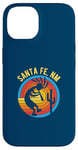 Coque pour iPhone 14 Santa Fe, Nouveau-Mexique, Dancing Kokopelli Southwest Design