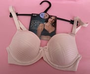 Marks & Spencer new 30B pale rose pink Sumptuously Soft full cup t-shirt bra