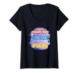 Womens Follow Your Dreams Reach For The Stars Motivational V-Neck T-Shirt