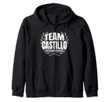 Team Castillo Proud Family Member Castillo Zip Hoodie