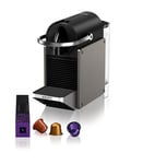 Nespresso Machine á café Krups Pixie Titane YY5290FD