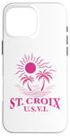 Coque pour iPhone 16 Pro Max Souvenirs de Saint-Croix usvi Îles Vierges américaines Rappel de vacances