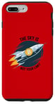 Coque pour iPhone 7 Plus/8 Plus Le ciel n'est pas votre limite Bitcoin Rocket