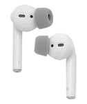 Comply SoftConnect Lot de 2 paires d'embouts en mousse souple compatibles avec les AirPods Apple (1 et 2), les écouteurs Apple et la plupart des modèles génériques de taille comparable, petite taille, 2 paires)