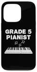 Coque pour iPhone 13 Pro Étudiant en piano, pianiste de 5e année, musicien