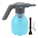 Pulv&eacute;risateur &eacute;lectrique de jardin, aliment&eacute; par batterie rechargeable de 1,5 L, arrosage automatique, brumisateur de plantes portable pour l'ext&eacute;rieur, bleu avec buse pivotante