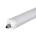 V-Tac vattentät 36W LED armatur - 120 cm, 120lm/W, Samsung LED chip, IP65, länkbar, 230V - Dimbar : Inte dimbar, Kulör : Neutral