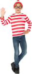 Where's Wally Instant Kit Kids Fancy Dress Book Day Week Childs Kids Costume Set