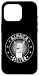 Coque pour iPhone 16 Pro Alpaga Sister Alpaga Farmer Alpaca Sister