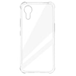 Fodral till Samsung Galaxy Xcover 7 Silikon Stötsäker förstärkta hörn Akashi Transparent Transparent