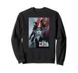 Marvel The Falcon and The Winter Soldier Series Poster Sweatshirt