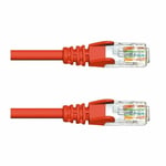 10M CAT.6 UTP PATCH CABLE - RED