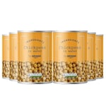 by Amazon Whole Chickpeas in Water, 400g (Pack of 6)