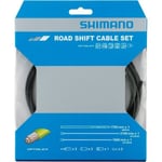 Shimano 105 5800/Tiagra 4700 Gear Cable Set w/ OPTISLICK Coated Inners Black