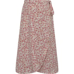 Peony Wrap Skirt - Rose/Pink