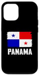 Coque pour iPhone 12/12 Pro T-shirt Panama pour homme et femme Drapeau panaméen Panama