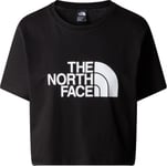 The North Face Women's Easy Cropped T-Shirt TNF Black, XL