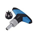 BBB Cycling Clé dynamométrique TorqueFix pour vélo 6 Nm avec clé Allen 2, 3, 4, 5, 6 et Torx T25 BTL-119, Noir