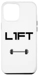 Coque pour iPhone 12 Pro Max Lift | Citation de gym avec vibrations d'entraînement | Puissance et force