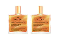 Nuxe - 2 x Huile Prodigieuse Golden Shimmer Face and Body Oil 50 ml