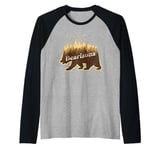 Bearizona Wildlife Park Williams Arizona Raglan Baseball Tee