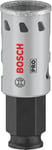 Bosch 1 scie cloche PRO Tile Power Change Plus (pour carrelage dur, carrelage souple, diamètre 25 mm, accessoires professionnels, perceuse/visseuse)