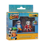 Stumble Guys Figursett 2-Pakning 5,5cm - Megalodon & Capt. Noheart