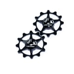 JRC JRC Narrow-Wide Ceramic Jockey Wheels | Keramiska rulltrissor Sram Svart