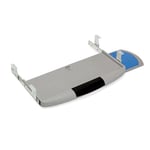 EMUCA 3196621 Support Porte-Clavier extractible avec Plateau auxiliaire pour la Souris, Gris