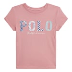 Ralph Lauren Logo T-shirt Tickled Pink | Rosa | 90/100 cm